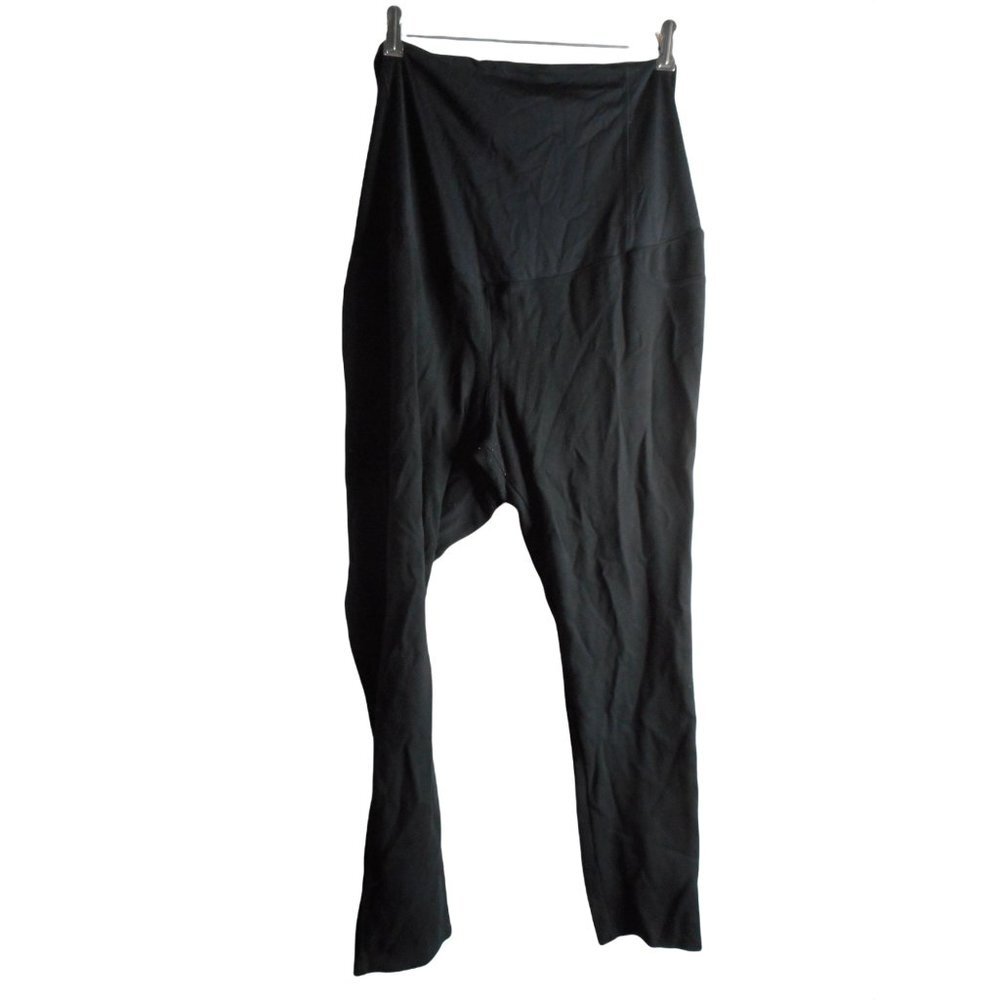Isabel Maternity Ponte Pocket Maternity Legging Crossover Panel pull on Sz XL